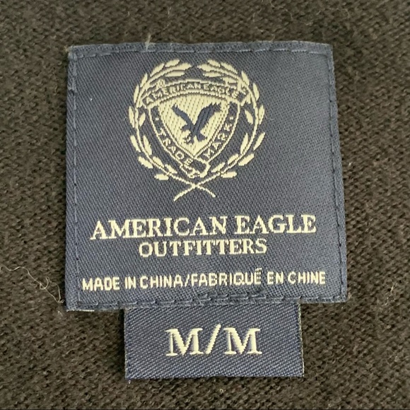 American Eagle Outfitters Vintage Black Cardigan with Ruffles at the hem - Picture 5 of 6